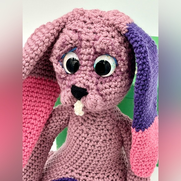 Crocheted Rabbit - Picture 6 of 6